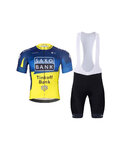 BONAVELO Kurzarm Radtrikot und Shorts - SAXO BANK TINKOFF - Gelb/Blau/Schwarz
