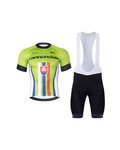 BONAVELO Kurzarm Radtrikot und Shorts - CANNONDALE SK - Schwarz/Grün