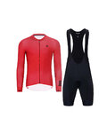 HOLOKOLO Kurzarm Radtrikot und Shorts - VICTORIOUS ELITE - Rot