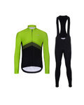 HOLOKOLO Fahrradjacke und Hose für den Winter - ARROW II. WINTER - Schwarz/Grün