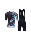 HOLOKOLO Kurzarm Radtrikot und Shorts - DRAGON - Blau