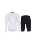 HOLOKOLO Kurzarm Radtrikot und Shorts - VICTORIOUS ELITE - Weiß/Schwarz
