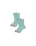 RIVANELLE Klassische Fahrradsocken - VELON 2PAK - Rosa/Hellblau