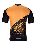HOLOKOLO Kurzarm Fahrradtrikot - DUSK - Orange/Schwarz