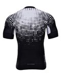 HOLOKOLO Kurzarm Fahrradtrikot - FROSTED - Schwarz/Weiß