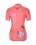HOLOKOLO Kurzarm Fahrradtrikot - RAZZLE DAZZLE LADY - Rosa