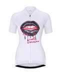 HOLOKOLO Kurzarm Radtrikot und Shorts - CASSIS LADY - mehrfarbig/Weiß