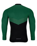 HOLOKOLO Langarm Fahrradtrikot für den Sommer - NEW NEUTRAL SUMMER - Grün/Schwarz