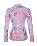 HOLOKOLO Langarm Fahrradtrikot für den Sommer - BLOSSOM LADY SMR - Rosa