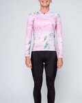 HOLOKOLO Langarm Fahrradtrikot für den Sommer - BLOSSOM LADY SMR - Rosa