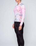 HOLOKOLO Langarm Fahrradtrikot für den Sommer - BLOSSOM LADY SMR - Rosa