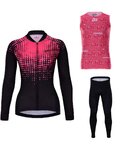 HOLOKOLO Fahrrad-Multipack - FROSTED LADY SMR - Schwarz/Rosa