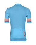 HOLOKOLO Kurzarm Radtrikot und Shorts - RAINBOW - Hellblau/Schwarz