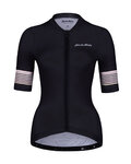 HOLOKOLO Kurzarm Fahrradtrikot - RAINBOW LADY - Schwarz