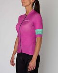 HOLOKOLO Kurzarm Fahrradtrikot - RAINBOW LADY - Rosa