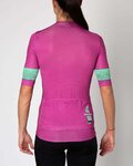 HOLOKOLO Kurzarm Fahrradtrikot - RAINBOW LADY - Rosa
