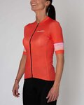 HOLOKOLO Kurzarm Fahrradtrikot - RAINBOW LADY - Rot