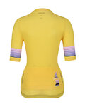 HOLOKOLO Kurzarm Fahrradtrikot - RAINBOW LADY - Gelb