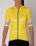 HOLOKOLO Kurzarm Fahrradtrikot - RAINBOW LADY - Gelb
