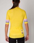 HOLOKOLO Kurzarm Fahrradtrikot - RAINBOW LADY - Gelb