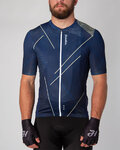 HOLOKOLO Kurzarm Fahrradtrikot - SPARKLE - Blau