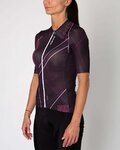 HOLOKOLO Kurzarm Fahrradtrikot - SPARKLE LADY - Schwarz