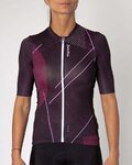 HOLOKOLO Kurzarm Fahrradtrikot - SPARKLE LADY - Schwarz