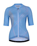 HOLOKOLO Kurzarm Fahrradtrikot - SPARKLE LADY - Hellblau