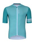 HOLOKOLO Kurzarm Radtrikot und Shorts - FRESH ELITE - Hellblau/Schwarz