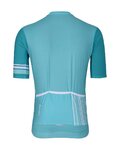 HOLOKOLO Kurzarm Radtrikot und Shorts - FRESH ELITE - Hellblau/Schwarz