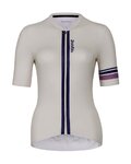 HOLOKOLO Kurzarm Radtrikot und Shorts - HONEST ELITE LADY - Schwarz/Beige