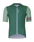 HOLOKOLO Kurzarm Radtrikot und Shorts - KIND ELITE - Grün/Schwarz