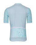 HOLOKOLO Kurzarm Radtrikot und Shorts - DELICATE ELITE - Hellblau/Schwarz