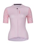 HOLOKOLO Kurzarm Radtrikot und Shorts - TENDER ELITE LADY - Rosa/Schwarz