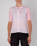 HOLOKOLO Kurzarm Radtrikot und Shorts - TENDER ELITE LADY - Rosa/Schwarz