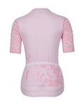HOLOKOLO Kurzarm Radtrikot und Shorts - TENDER ELITE LADY - Rosa/Schwarz