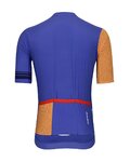 HOLOKOLO Kurzarm Radtrikot und Shorts - GREAT ELITE - Blau/Schwarz/Orange