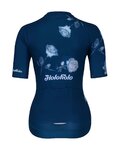 HOLOKOLO Kurzarm Fahrradtrikot - CHARMING ELITE LADY - Blau/Hellblau