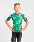 HOLOKOLO Kurzarm Fahrradtrikot - DINOSAURS KIDS - Grün