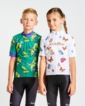 HOLOKOLO Kurzarm Fahrradtrikot - DINOSAURS KIDS - Grün