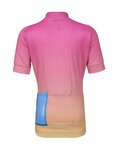 HOLOKOLO Kurzarm Radtrikot und Shorts - CANDYBAG KIDS - Schwarz/Gelb/Rosa