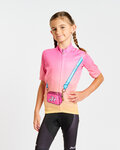 HOLOKOLO Kurzarm Fahrradtrikot - CANDYBAG KIDS - Gelb/Rosa