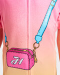 HOLOKOLO Kurzarm Fahrradtrikot - CANDYBAG KIDS - Gelb/Rosa