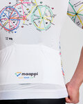 HOLOKOLO Kurzarm Fahrradtrikot - MAAPPI ELITE - mehrfarbig/Weiß