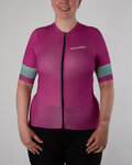 HOLOKOLO Kurzarm Fahrradtrikot - RAINBOW LADY - Rosa