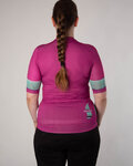 HOLOKOLO Kurzarm Fahrradtrikot - RAINBOW LADY - Rosa