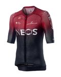 CASTELLI Kurzarm Fahrradtrikot - INEOS 2020 - Schwarz/Rot