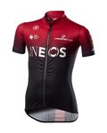 CASTELLI Kurzarm Fahrradtrikot - INEOS 2020 KIDS - Rot/Schwarz