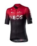 CASTELLI Kurzarm Fahrradtrikot - INEOS 2020 - Rot/Schwarz
