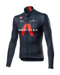 CASTELLI Langarm Fahrradtrikot für den Winter - INEOS GRENADIERS '21 - Blau/Hellblau